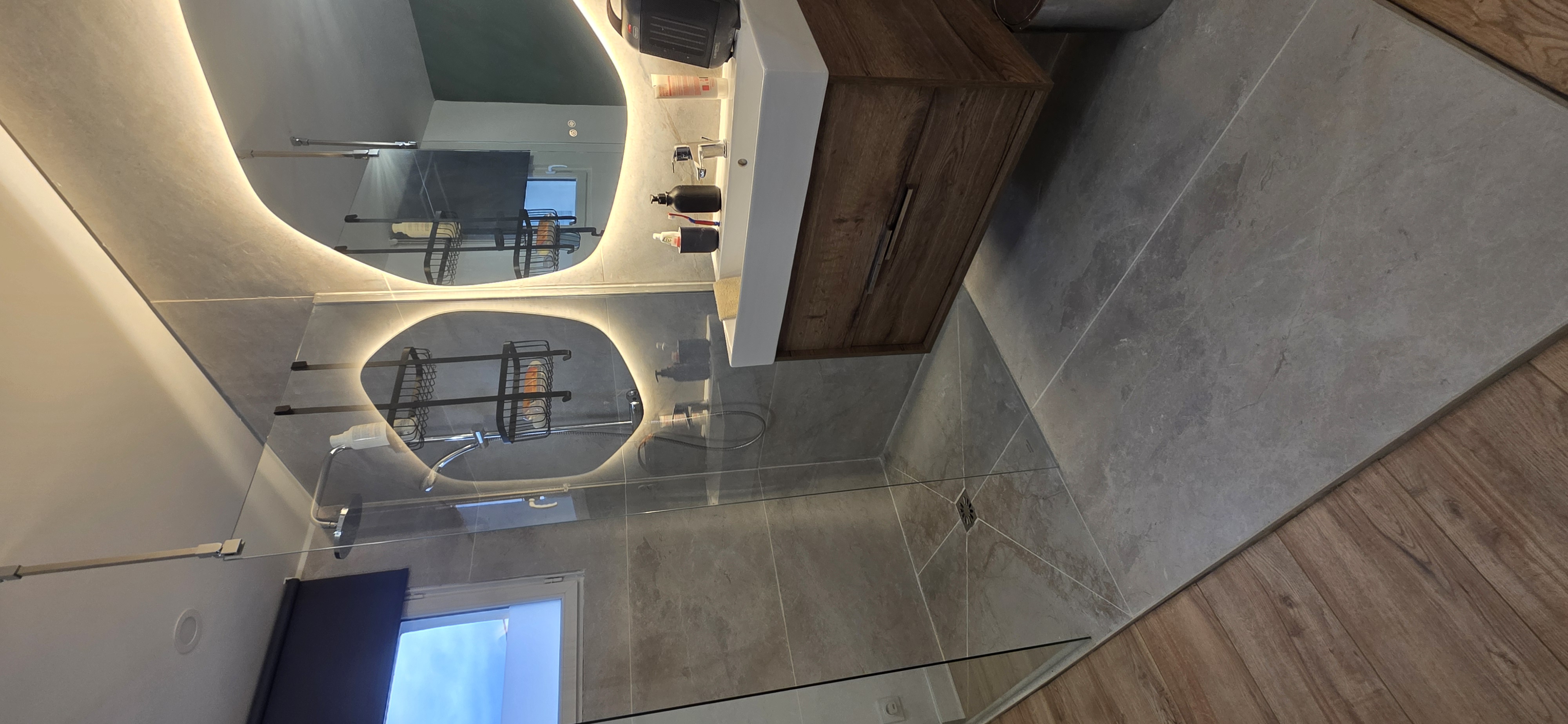 Rénovation salle de bain douche italienne — PCP